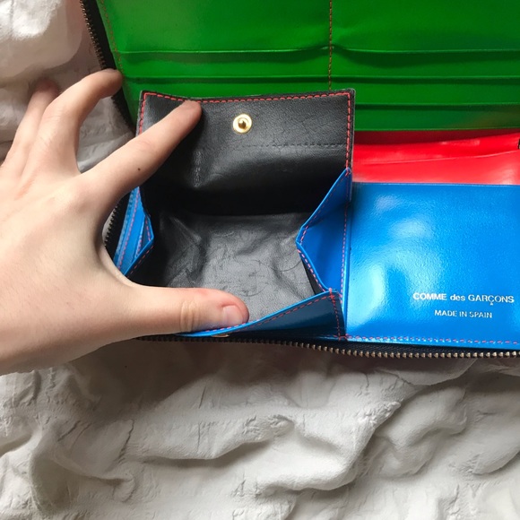 Comme des garçons Super Flou Wallet - Picture 3 of 7